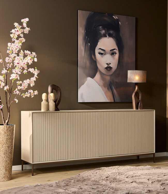 Starfurn Dressoir Madison Zand | 210x45x85 cm