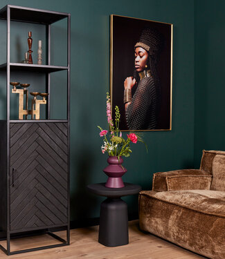 Starfurn Boekenkast New York | Mangohout | 200x55x45 cm