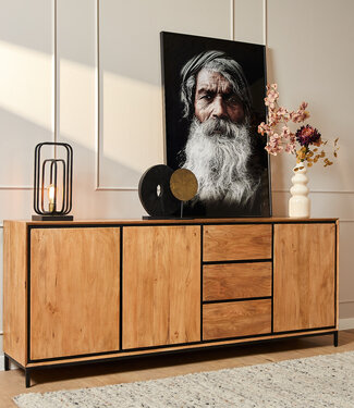 Starfurn Dressoir RichWood | Mangohout | 85x210x45 cm