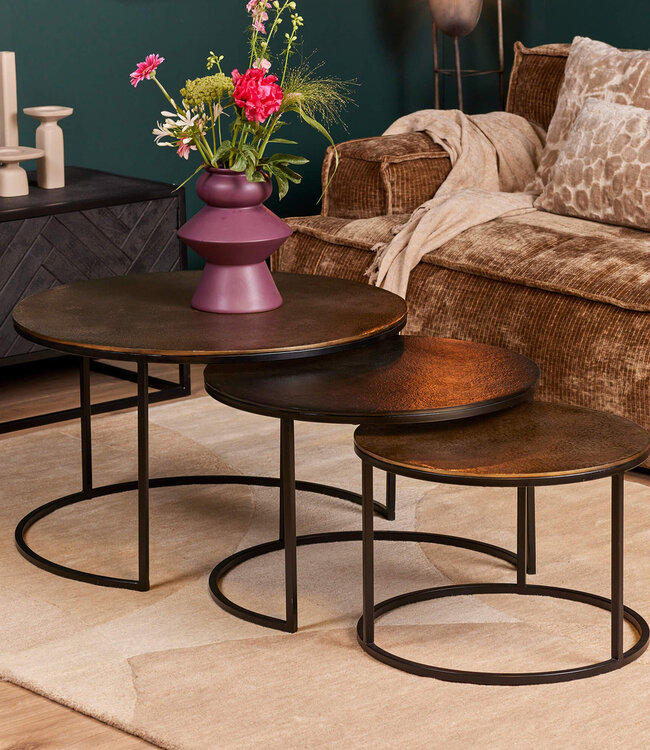 Starfurn Salontafel Xaro | Aluminium | Set Van 3