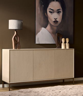 Starfurn Dressoir Madison | Zand | Mangohout | B165 cm