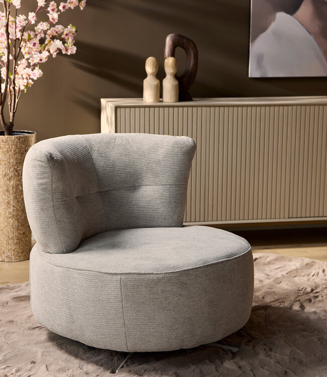 Starfurn Fauteuil Fien | Lichtgrijs