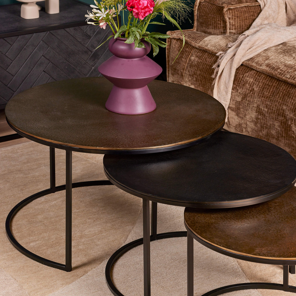 Starfurn Salontafel Xaro | Aluminium | Set Van 3