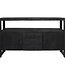 Starfurn Dressoir Boaz | Zwart | Mangohout | 80x135x45 cm