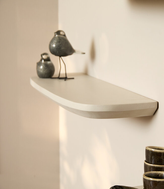 Starfurn Wandplank Gusta Sand | 60 cm | Set van 3