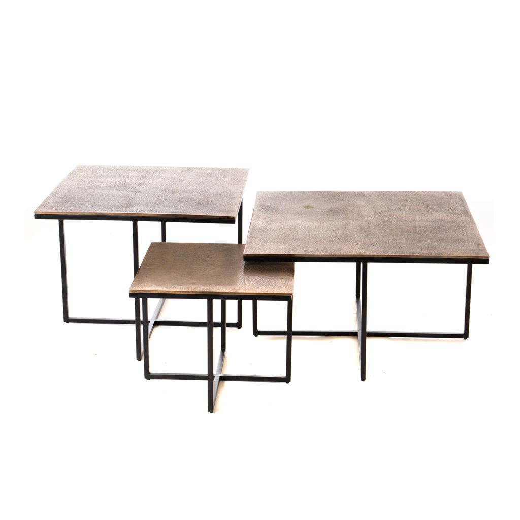 Starfurn Salontafel Joelle | Set van 3 | Aluminium