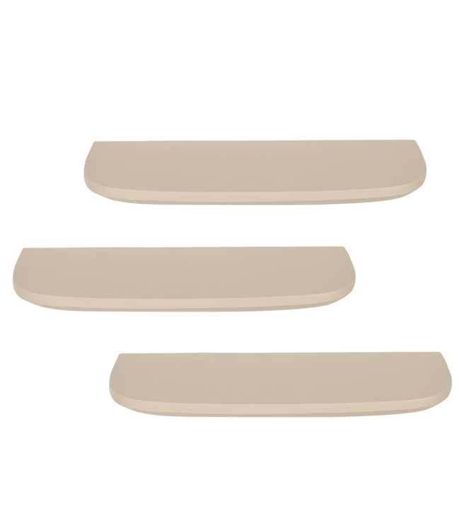 Starfurn Wandplank Gusta Sand | 60 cm | Set van 3