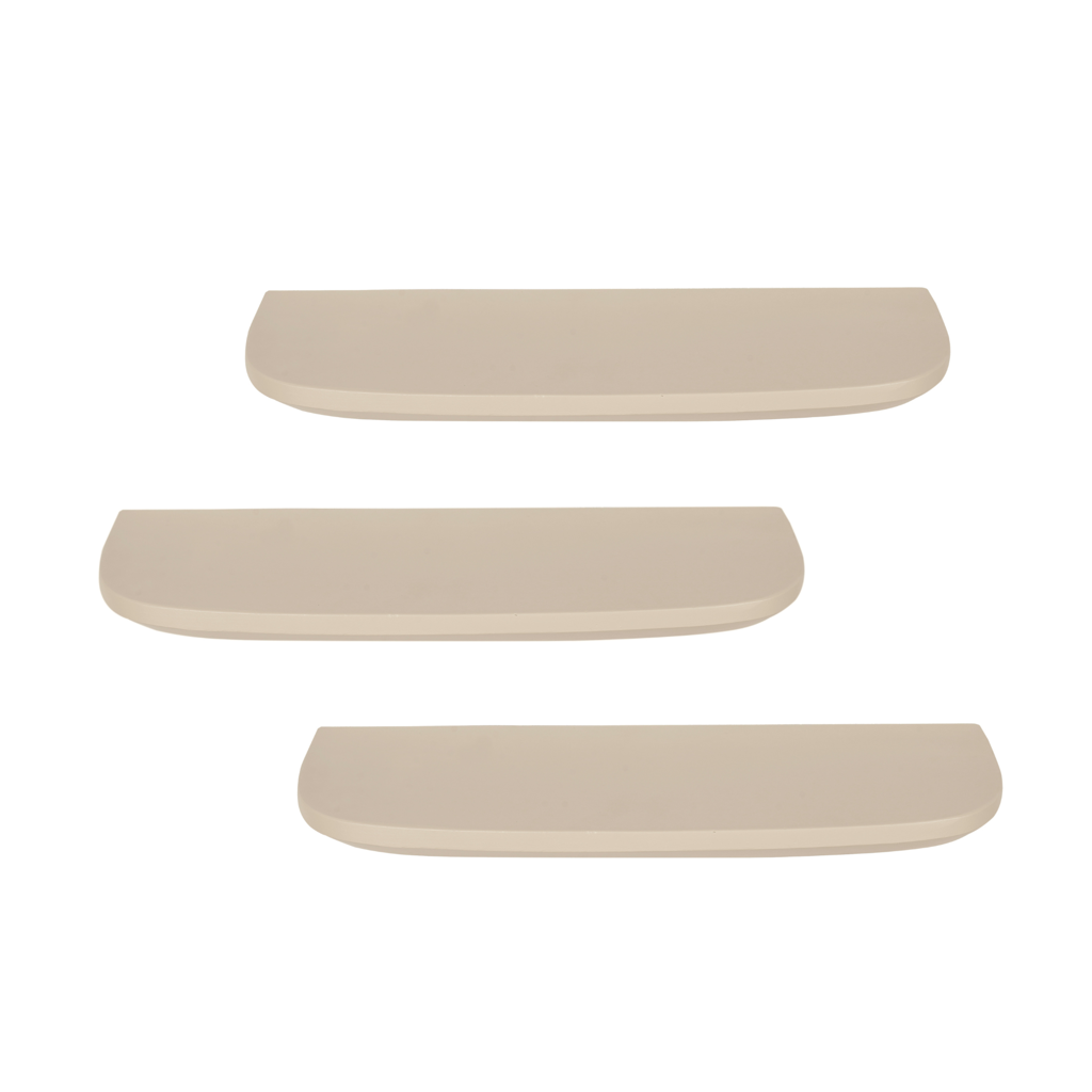 Starfurn Wandplank Gusta Sand | 60 cm | Set van 3