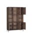 Starfurn Boekenkast XL Madison Walnoot | 135 cm