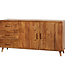 Starfurn Dressoir Omaha | Mangohout | 90x180x45 cm