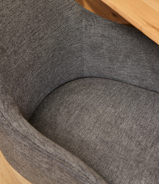 Starfurn Eetkamerstoel Jens | Antraciet (set van 2)