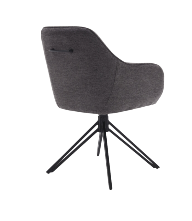 Starfurn Eetkamerstoel Jens | Antraciet (set van 2)