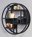 Starfurn Wandrek New York Rond 75 Cm Zwart Metaal