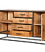 Starfurn Dressoir Arlington | Mangohout | 85x165x45 cm