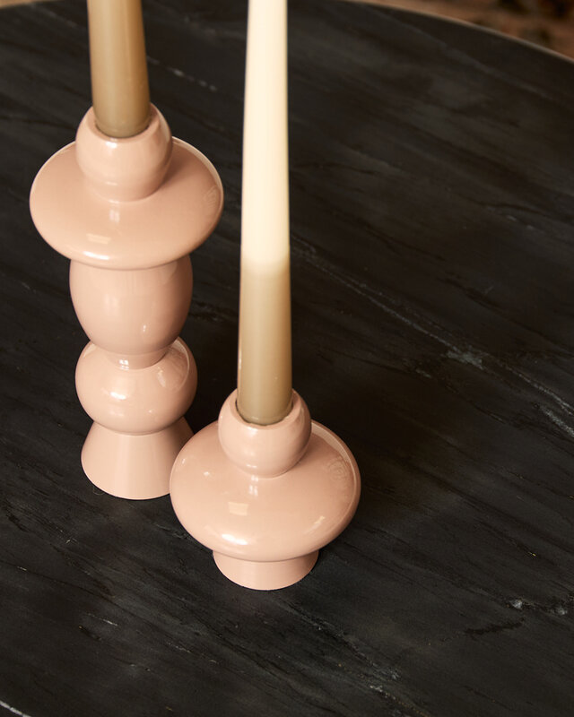Starfurn Salontafel Nova | Set van 2 | Rond | Zwart marmer