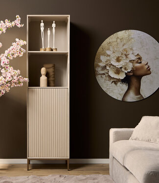 Starfurn Boekenkast Madison Sand | 200x45x55 cm