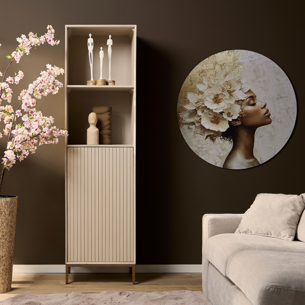 Starfurn Boekenkast Madison Sand | 200x45x55 cm