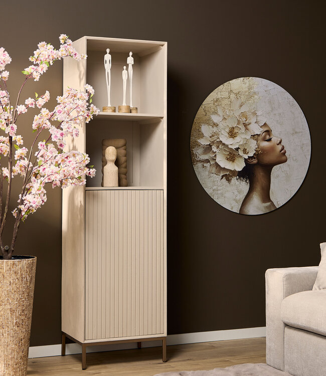 Starfurn Boekenkast Madison Sand | 200x45x55 cm