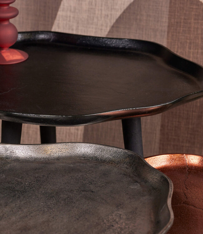 Starfurn Bijzettafel Stuks Marna | Set Van 3 | Aluminium