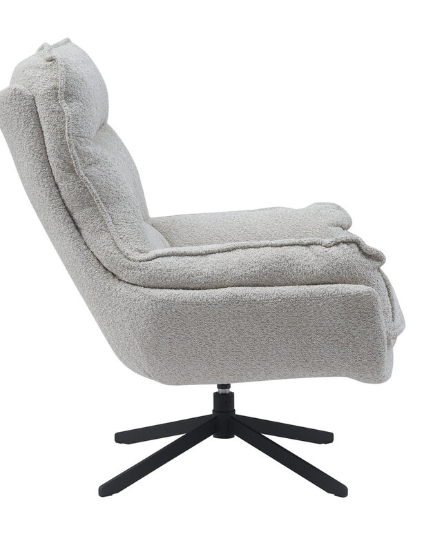 Starfurn Fauteuil Vera | Gebroken Wit | 96,5x82x95 cm
