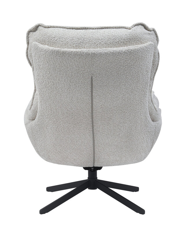 Starfurn Fauteuil Vera | Gebroken Wit | 96,5x82x95 cm