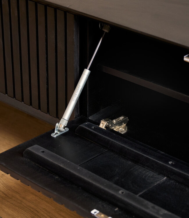 Starfurn Zwevend tv-meubel Madison Zwart | 120x35x30 cm