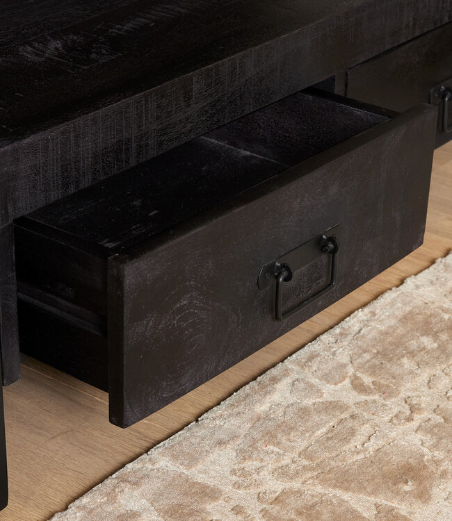 Starfurn Tv-meubel Boaz Zwart | 100x45x60 cm