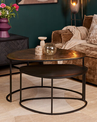 Starfurn Salontafel Jarrel | Set Van 2 | Aluminium