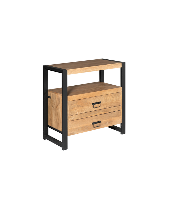 Starfurn Ladekast Boaz | Mangohout | 80x80x40 cm