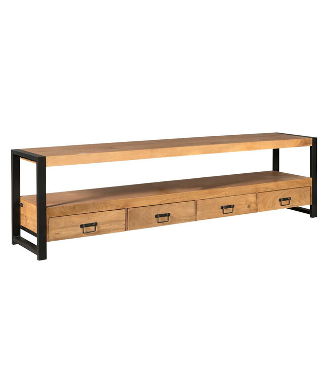 Starfurn Tv-meubel Boaz | Mangohout | 60x180x45 cm