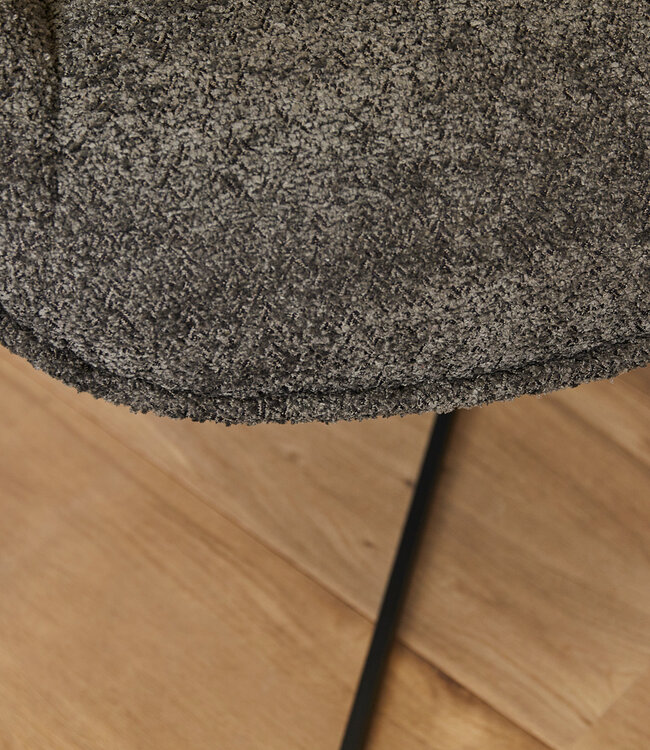 Starfurn Fauteuil Mila | Donkergrijs | 81x79x79,5 cm