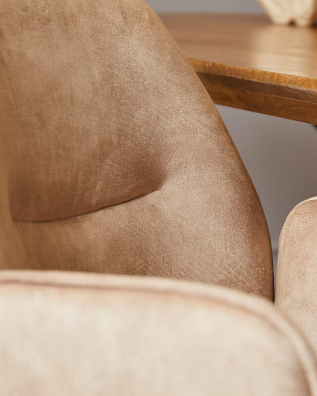 Starfurn Eetkamerstoel Nova | Beige (set van 2)