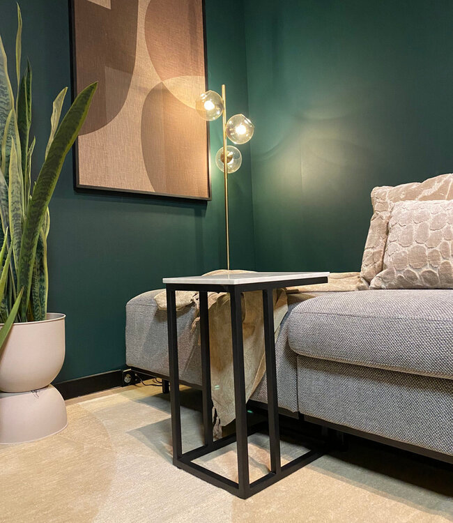 Starfurn Laptoptafel Nova | Wit marmer 54x40x30 cM