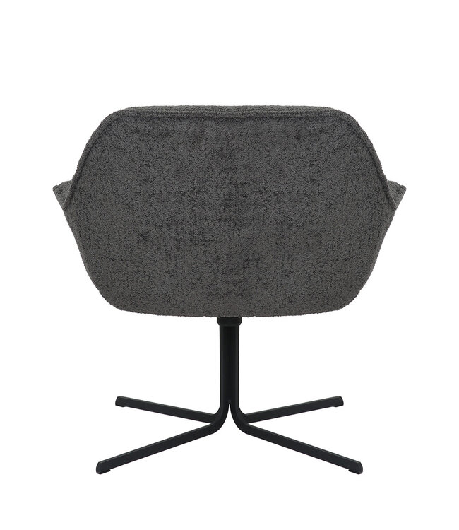 Starfurn Fauteuil Mila | Donkergrijs | 81x79x79,5 cm