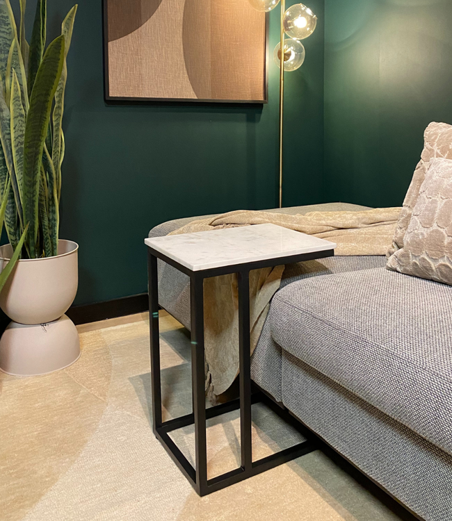 Starfurn Laptoptafel Nova | Wit marmer 54x40x30 cM