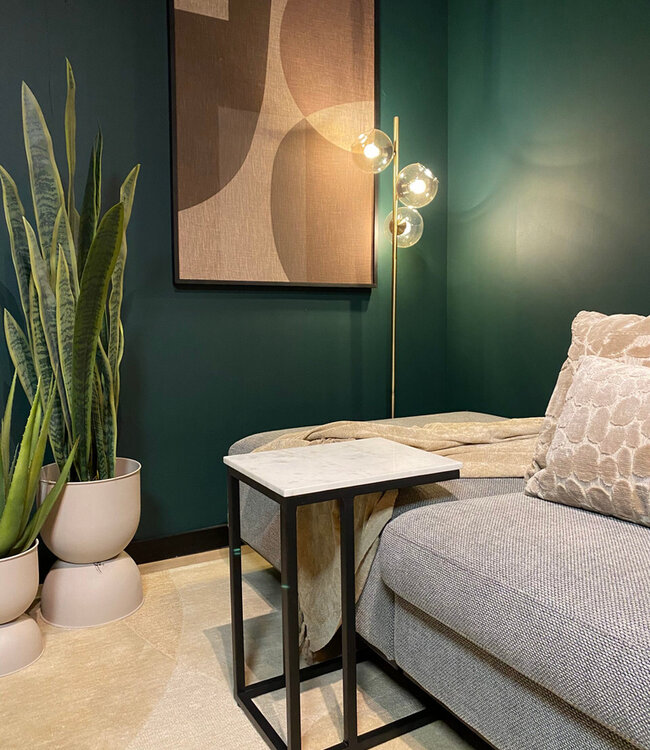 Starfurn Laptoptafel Nova | Wit marmer 54x40x30 cM