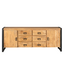 Starfurn Dressoir Boaz | Mangohout | 80x200x40 cm