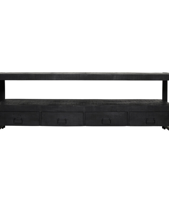 Starfurn Tv-meubel Boaz Zwart | 180x45x60 cm