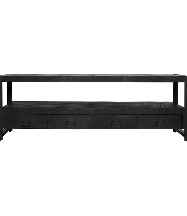 Starfurn Tv-meubel Boaz Zwart | 180x45x60 cm