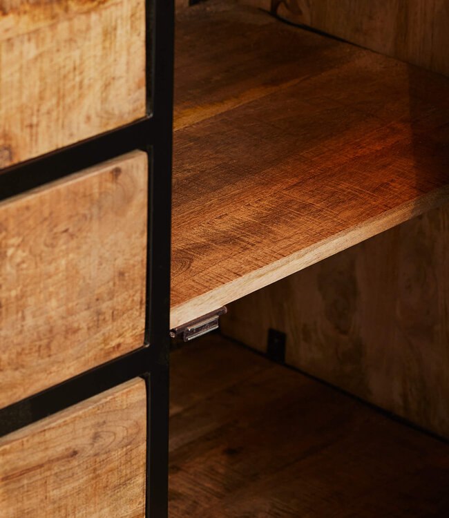 Starfurn Dressoir Arlington | Mangohout | 85x165x45 cm