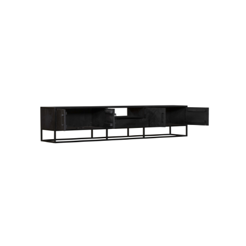 Starfurn Tv-meubel New York | 240x45x50 cm Zwart