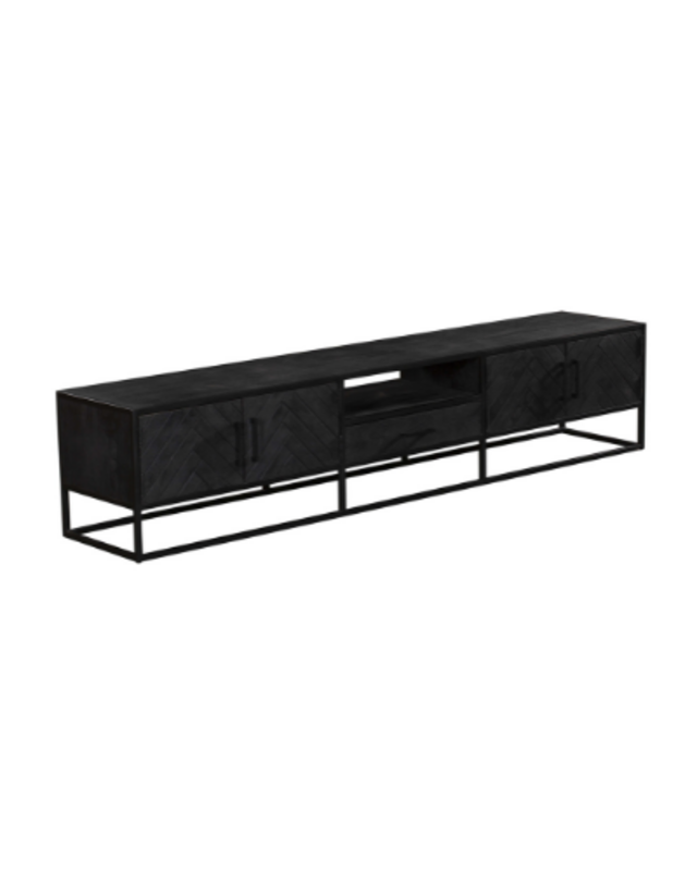 Starfurn Tv-meubel New York | 240x45x50 cm Zwart