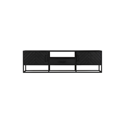 Starfurn Tv-meubel New York Zwart 180x45x50 cm