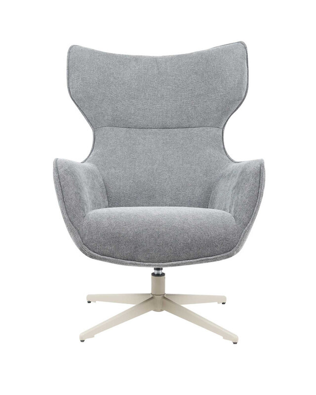 Starfurn Fauteuil Julia | Antraciet | 102x76x78 cm