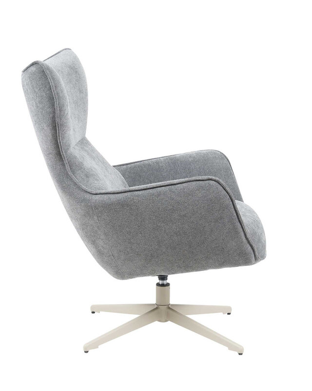 Starfurn Fauteuil Julia | Antraciet | 102x76x78 cm