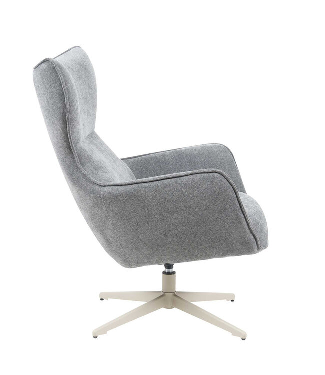 Starfurn Fauteuil Julia | Antraciet | 102x76x78 cm