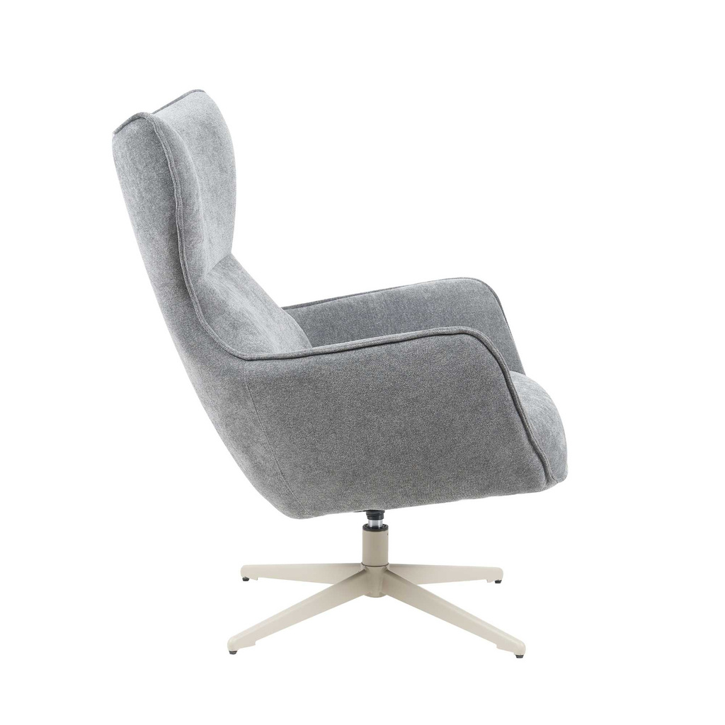 Starfurn Fauteuil Julia | Antraciet | 102x76x78 cm