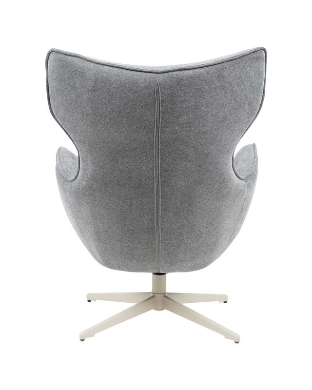 Starfurn Fauteuil Julia | Antraciet | 102x76x78 cm