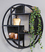 Starfurn Wandrek New York Rond 75 Cm Zwart Metaal