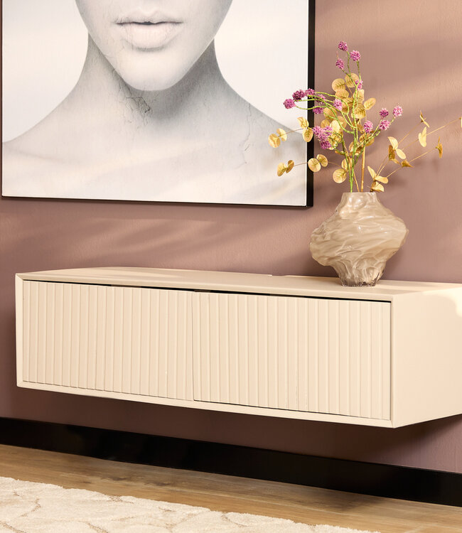 Starfurn Zwevend tv-meubel Madison Sand | 120 cm